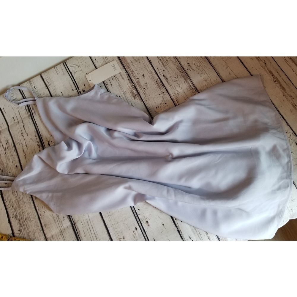 Grey draped dress - Picture 3 of 6